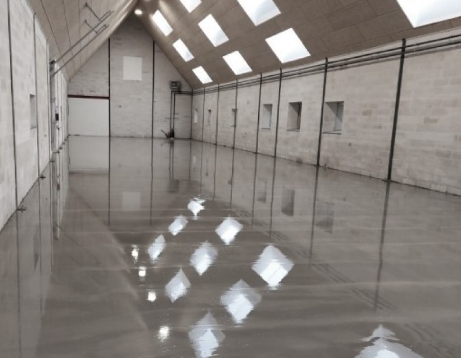 Thermobeton gulv finish